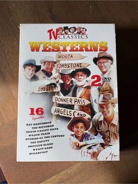 Platinum TV Classics Westerns TV Series DVD 2-Disc Set 16 Episodes NR 400 min